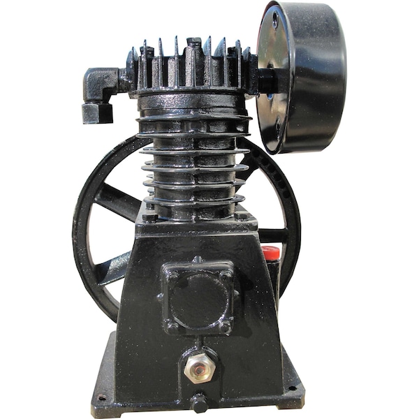 Industrial Gold Cast Iron, Two Stage, 8-18.5Cfm at 175Psi Reed Valve Compressor Pump LH4TB - main